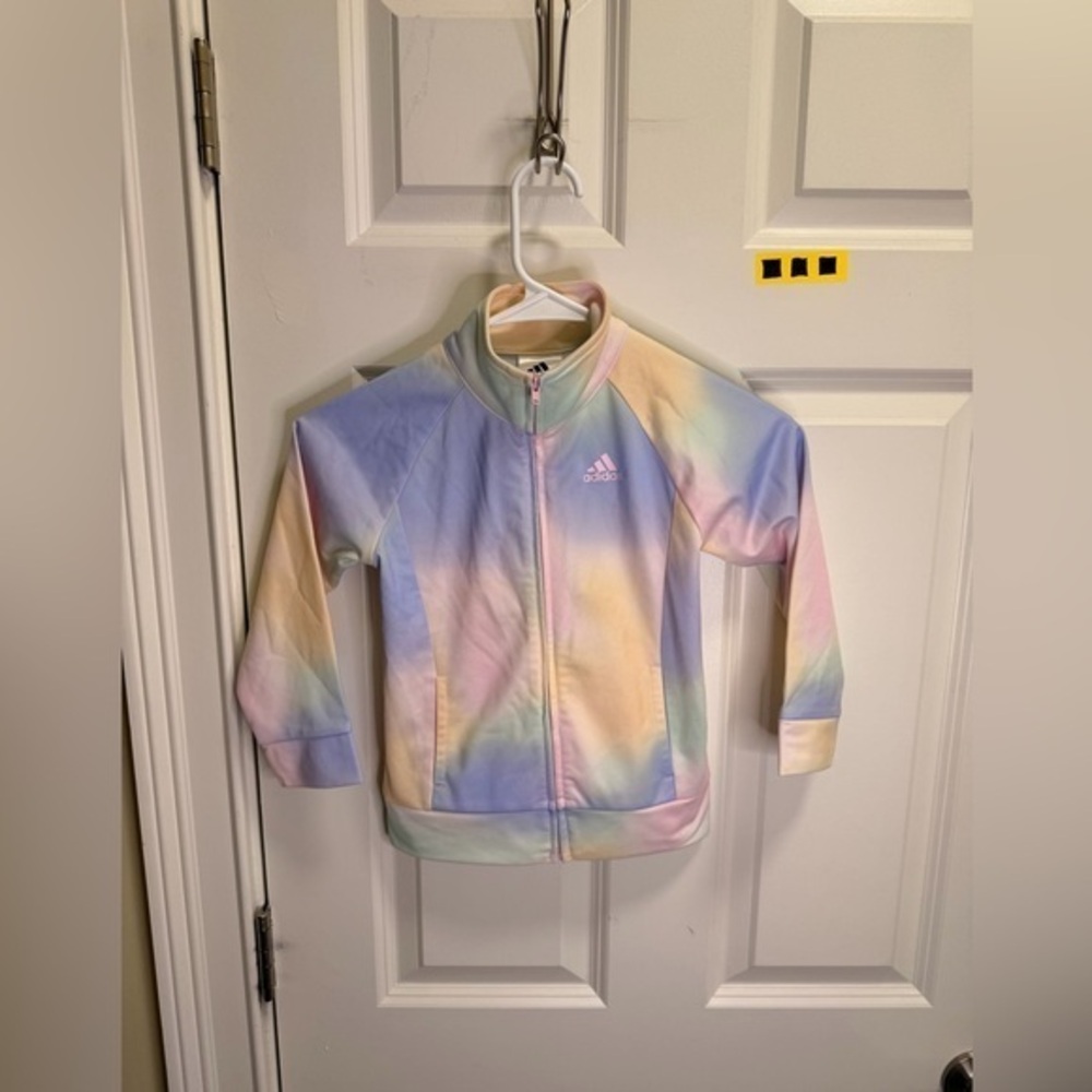 Youth Girls Adidas Full Zip Sweatshirt